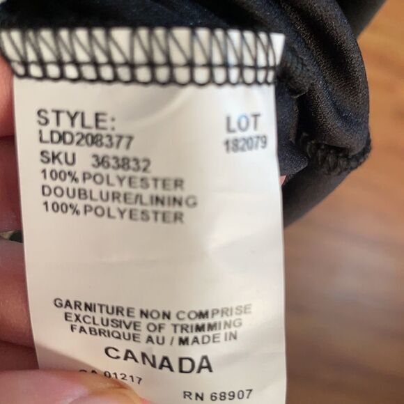 Le Chateau Floral Print Knit Cowl Neck Dress Size XXS - Picture 11 of 12